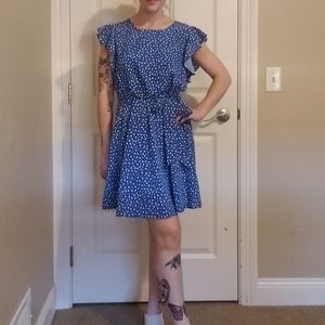 Blue Heart Dress